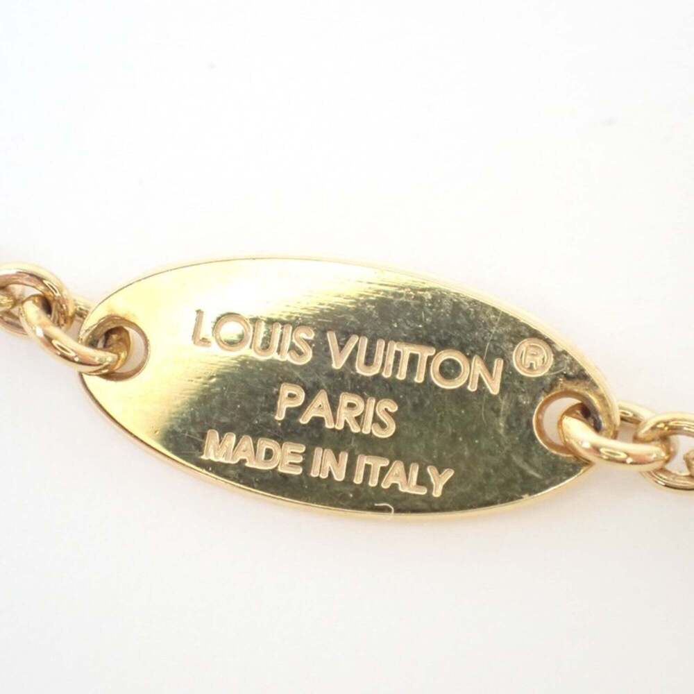 LOUIS VUITTON Gold Necklace - Picture 6 of 6